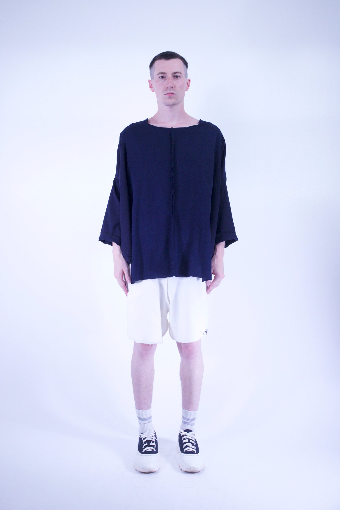 Wool Split Sweater