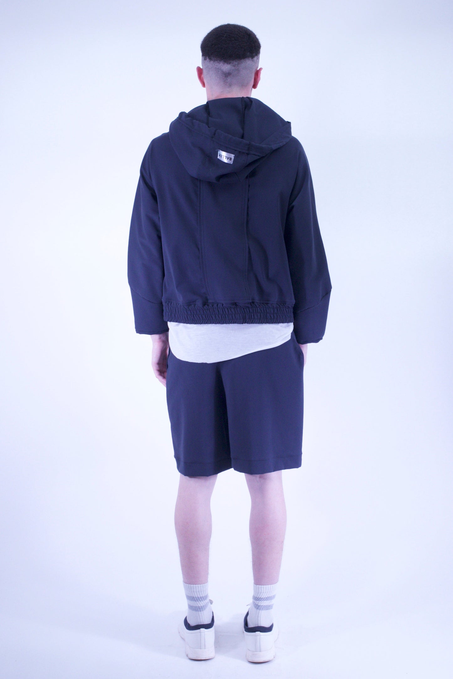technical cropped jacket