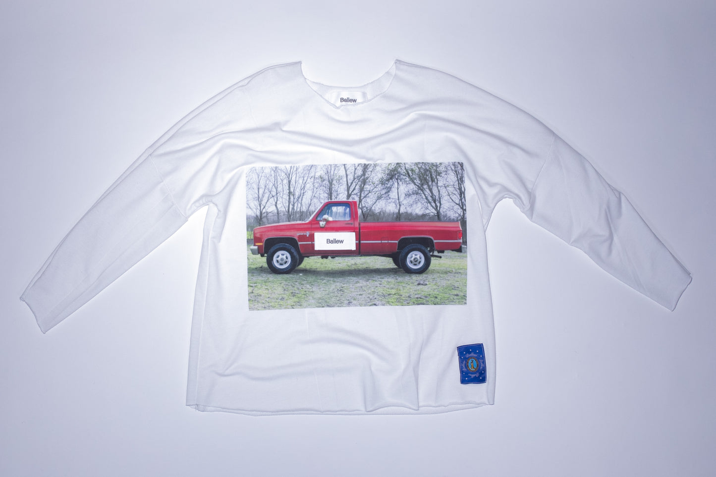 red truck crewneck