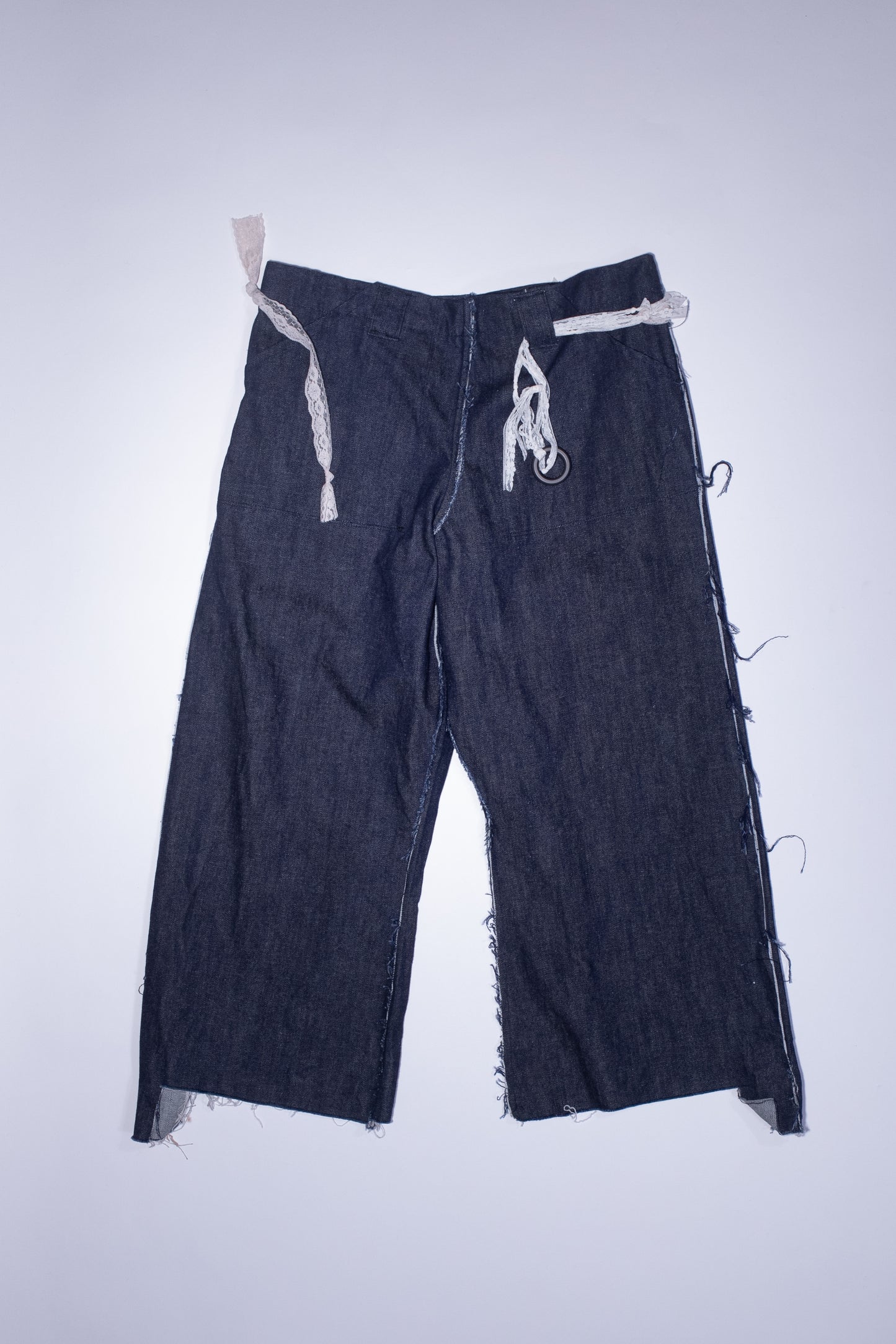 delicate flower jeans