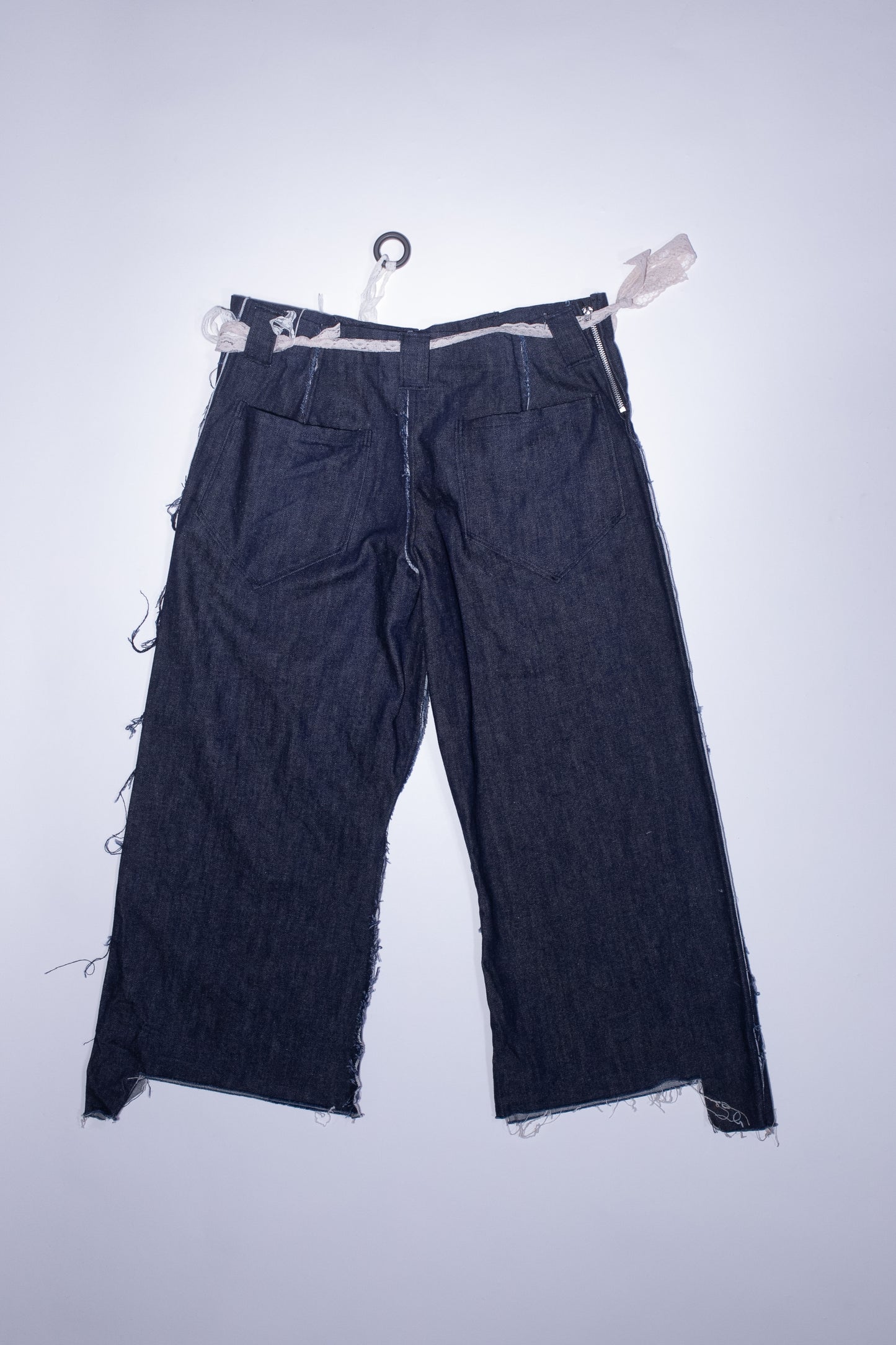 delicate flower jeans