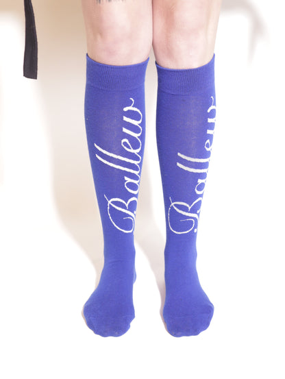 blue socks