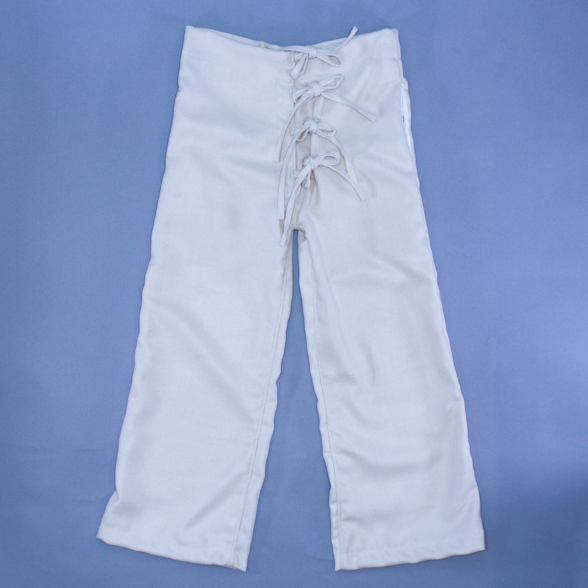 Silk Canvas Pants