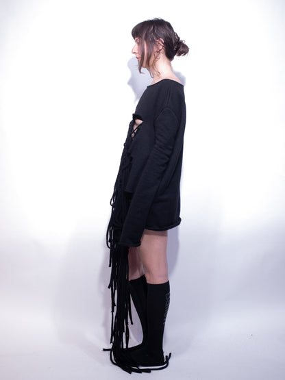 woven sweater