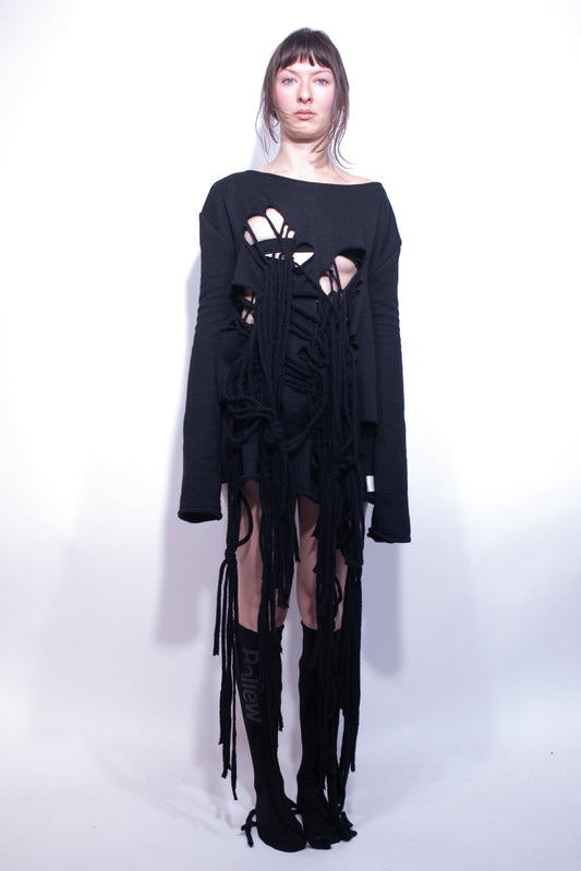 woven sweater