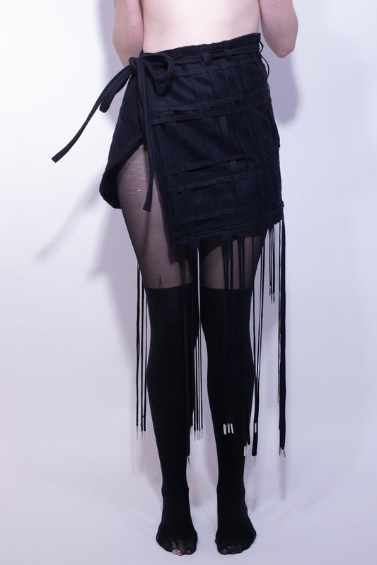 3d plaid skirt