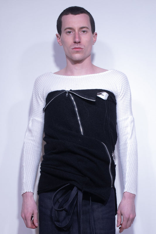scissor zip top