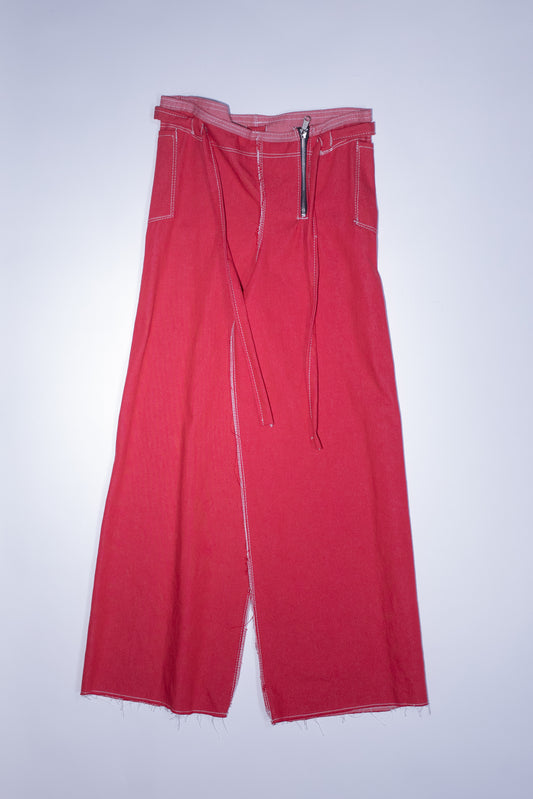 red pants