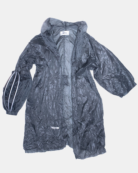 transparent trench coat