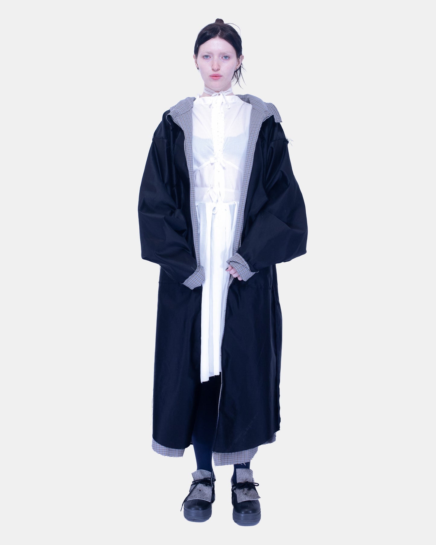 reversible trench coat