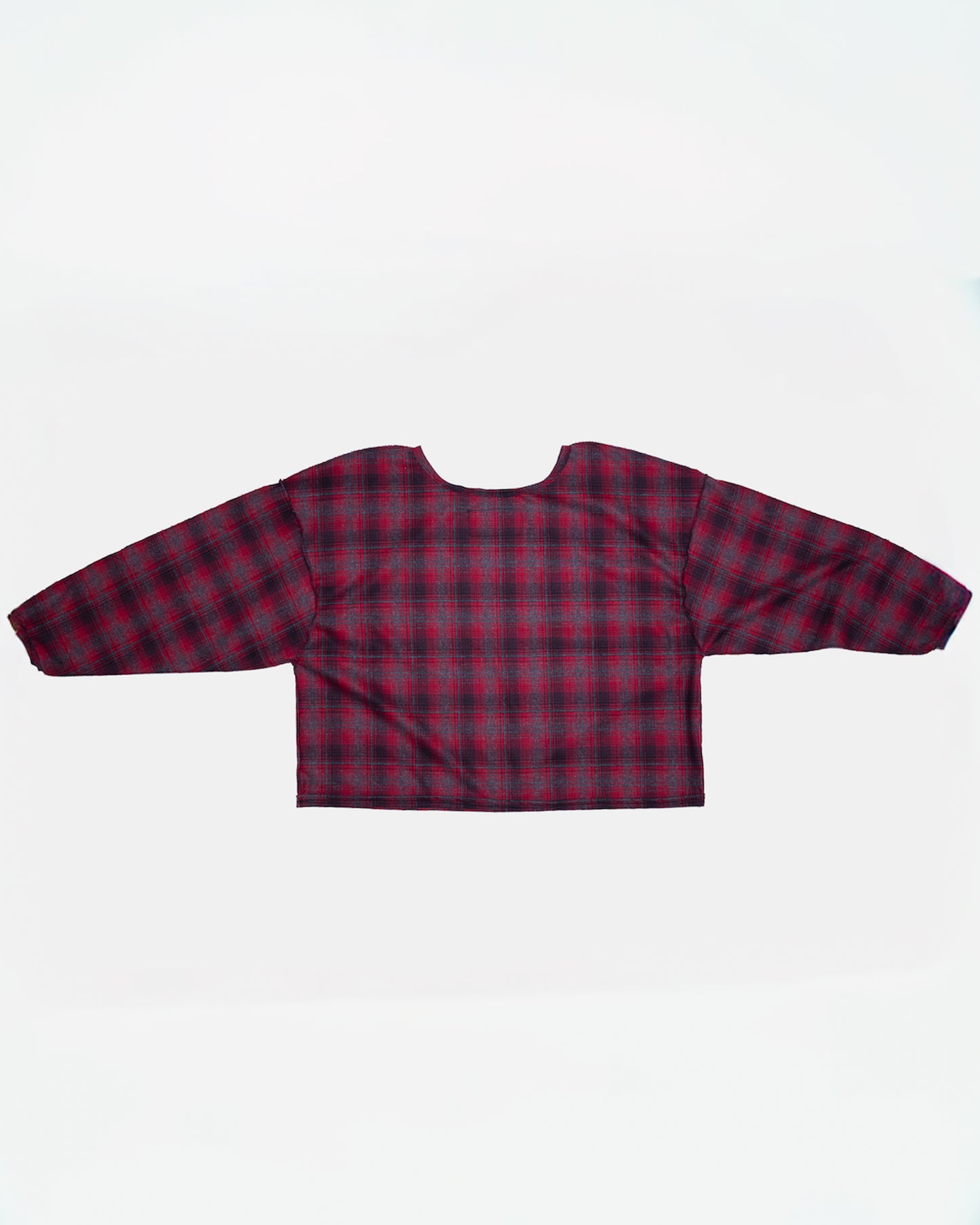 plaid crewneck